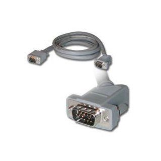 15ft Premium Shielded HD15 SXGA M/M Monitor Cable with 45° Angled Male Connector Computers & Accessories