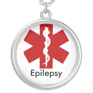 Medical ID Alert Necklace   Epilepsy