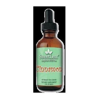Wisdom Natural Sweetleaf Liquid Stevia Cinnamon   2 Oz, 2 Pack Health & Personal Care