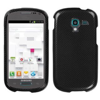 Mybat Protector Cover for Samsung T599   Retail Packaging   Carbon Fiber Cell Phones & Accessories
