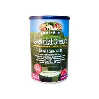 Essential Greens Drink Mix by Garden Greens   17.5oz. Powder(FlavorsVery Berry) Health & Personal Care