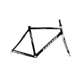 LOOK Cycles 585 Ultra Road Frameset   2009 Black/White, 53  Road Bicycle Frames  Sports & Outdoors