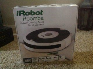 Irobot Roomba 585 Vacuum Cleaning Robot with AeroVac Technology   Household Robotic Vacuums