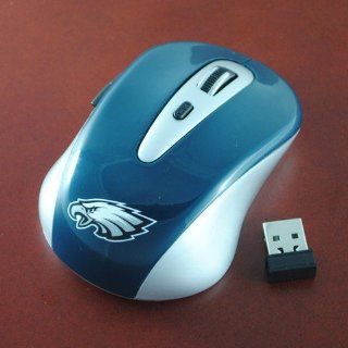 Philadelphia Eagles Wireless Mouse  Computer Mouse  Sports Fan Computer Mice  Sports & Outdoors