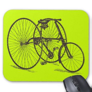 Vintage Bicycle   Three Wheel Cycling Sports Mousepads