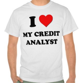 I love My Credit Analyst Tees