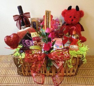 Naughty Surprise Gift Basket  Gourmet Chocolate Gifts  Grocery & Gourmet Food