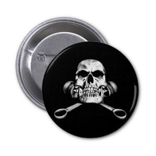 Skull and Pistons Button