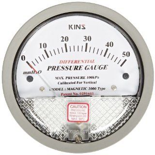 Lab Companion AAAB1571 Model BCE 571 Differential Pressure Gauge for Model BC 01E/11E/21E Clean Bench Science Lab Fume Hoods