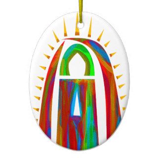 Virgin of Guadalupe abstract Ornament
