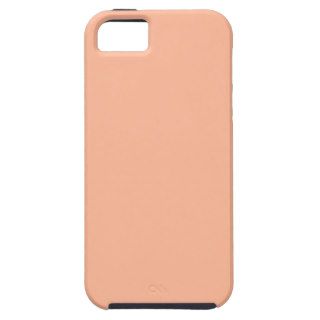 DIY Pale Peach Color You Personalize It Gift Item iPhone 5 Case