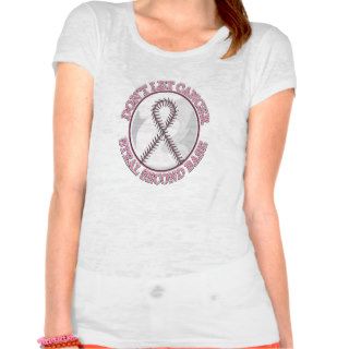 Dont Let Breast Cancer Steal Second Base Tshirt