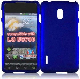 For LG US780 Hard Cover Case Blue Accessory Cell Phones & Accessories