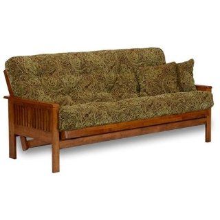 Ritz Wood Futon Frame Set with FREE Pillows by RSP Limited  