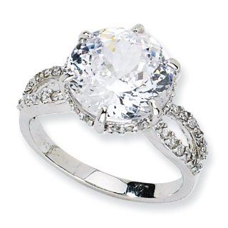 Sterling Silver 100 facet CZ Ring West Coast Jewelry Jewelry