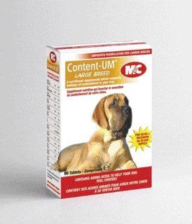 Mark & Chappell Content UM Large Breed Dogs 60 Tablets  Pet Relaxants 