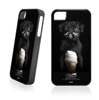 Loose Leashes   Loose Leashes  The Moocher Pug   iPhone 4 & 4s   LeNu Case Cell Phones & Accessories