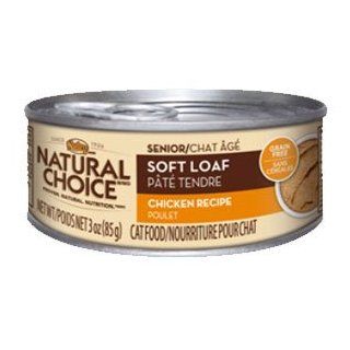 Nutro Natural Choice Soft Loaf Chicken Senior Recipe Canned Cat Food