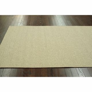 Nuloom Handmade Indoor / Outdoor Braided Natural Rug (76 X 96)