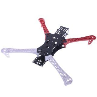 NEEWER Useful HJ MWC X Mode Alien Multicopter Quadcopter Frame Kit Red/White Toys & Games