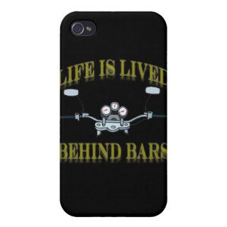 Life Is Lived Behind Bars Iphone 4 Case