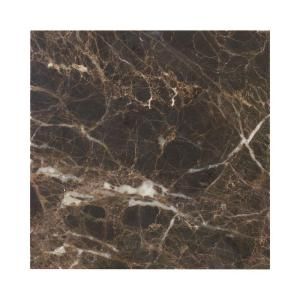 Jeffrey Court Emperador 6 in. x 6 in. Honed Marble Floor/Wall Tile (1pk/4pcs 1 sq. ft.) 99077