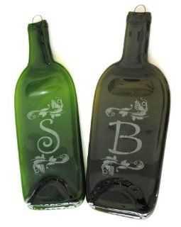 Personalized Melted Wine Bottle Cheese Board Kitchen & Dining