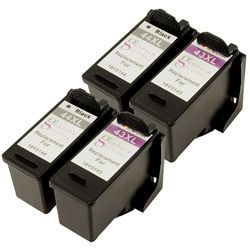 Sophia Global Lexmark 44XL and 43XL Ink Cartridges (Pack of 4) (Remanufactured) Inkjet Cartridges