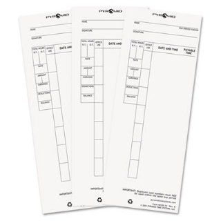 Pyramid Technologies Time Cards for Model 4000 Payroll Recorder
