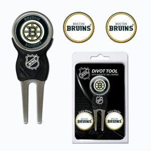 Boston Bruins Team Golf Divot Tool and Markers