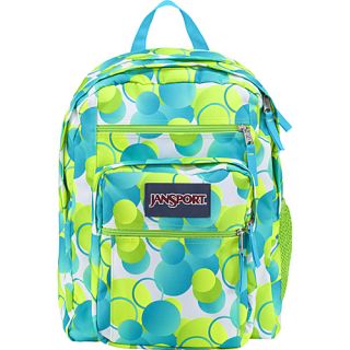 Big Student Backpack Zap Green Bubblegum Pop   JanSport School & Day Hi