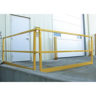 Vestil Steel Square Safety Handrails   96 Inch L, 42 Inch H., Model SQ 96