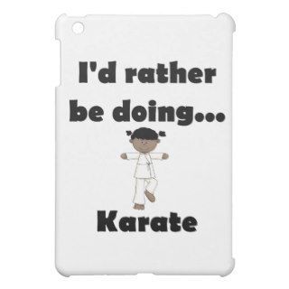 I'd rather be doing Karate iPad Mini Covers