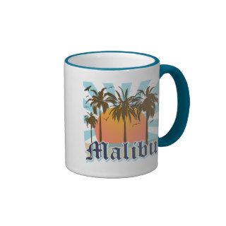 Malibu Beach California CA Coffee Mug