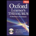 Oxford Learners Thesaurus A Dictiona