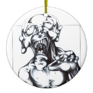 Zombie Hunger Christmas Ornament