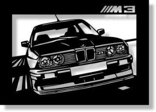 PAPER CUTOUTS of "BMW E30 M3 SPORTS EVOLUTION" design(1) A4 size  Sports Fan Prints And Posters  Sports & Outdoors