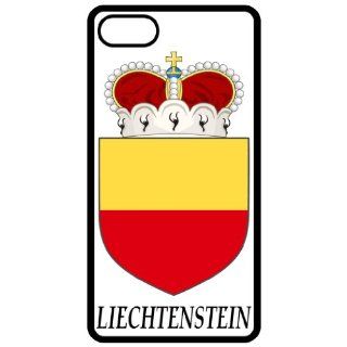 Lesser Liechtenstein   Coat Of Arms Flag Emblem Black Apple Iphone 4   Iphone 4s Cell Phone Case   Cover Cell Phones & Accessories