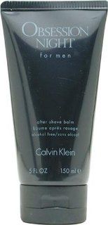 Obsession Night by Calvin Klein for Men, After Shave Balm, 5 Ounce  Aftershave  Beauty