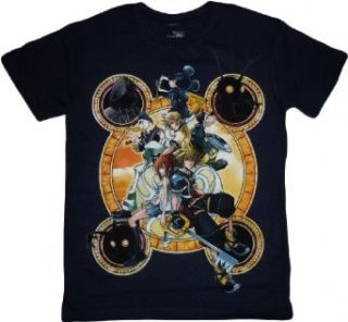 Kingdom Hearts Stacked Against Heartless Game T Shirt Clothing