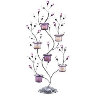 Gifts & Decor Jewel Tree Candelabra Candleholder Centerpiece Stand   Tea Light Holders