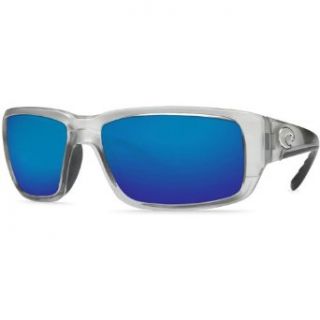 Costa del Mar Fantail Silver Blue Mirror 580 Polarized Sunglasses Clothing