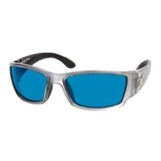Costa Del Mar Sunglasses   Corbina  Glass / Frame Silver Lens Polarized Blue Mirror Wave 580 Glass Clothing