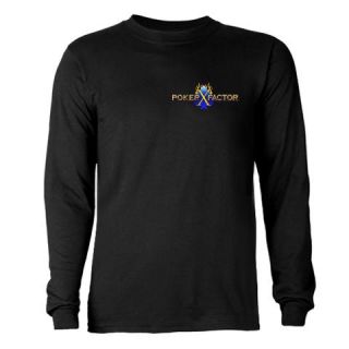  PokerXFactor Long Sleeve Dark T Shirt