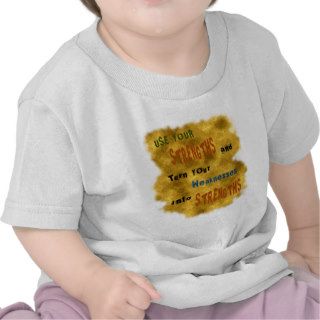 Weaknesses Into Strengths Baby T Shirt