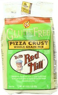 Bob's Red Mill Gluten Free Pizza Crust Mix, 16 Ounce Bags (Pack of 4)  Flour And Meals  Grocery & Gourmet Food