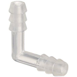 Kartell 227165 Polypropylene L Shaped Tubing Connector, 4mm Tubing ID (Pack of 20) Plastic Flex Tubing