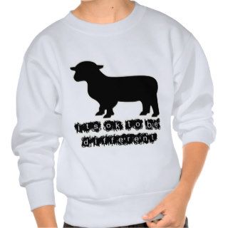 ok black sheep farm pull over sweatshirts