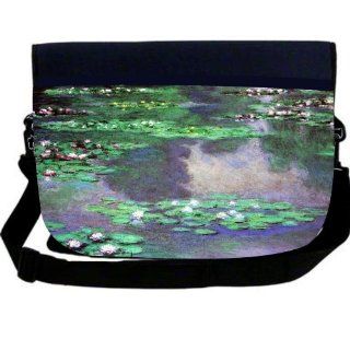 Rikki KnightTM Claude Monet Art Sea Roses Water Landscape Neoprene Laptop Sleeve Bag