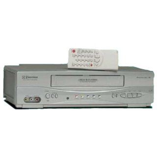 Emerson EWV603 4 Head HIFI Stereo ON SCREEN MENU Video Player / Recorder (VCR) with 19 Micron Heads Electronics